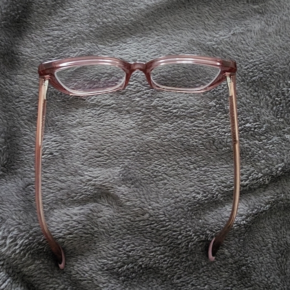 Pink Zeelool prescription glasses - Picture 3 of 5